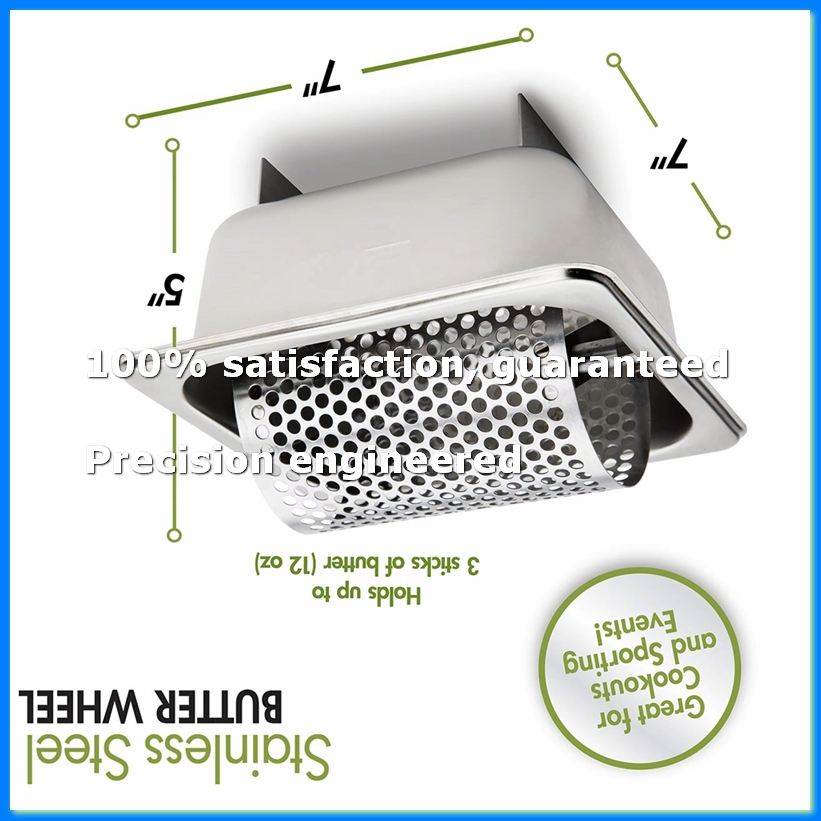 Kitchen Gadgets Essential - 스테인리스 스틸 버터 휠 - 고르게