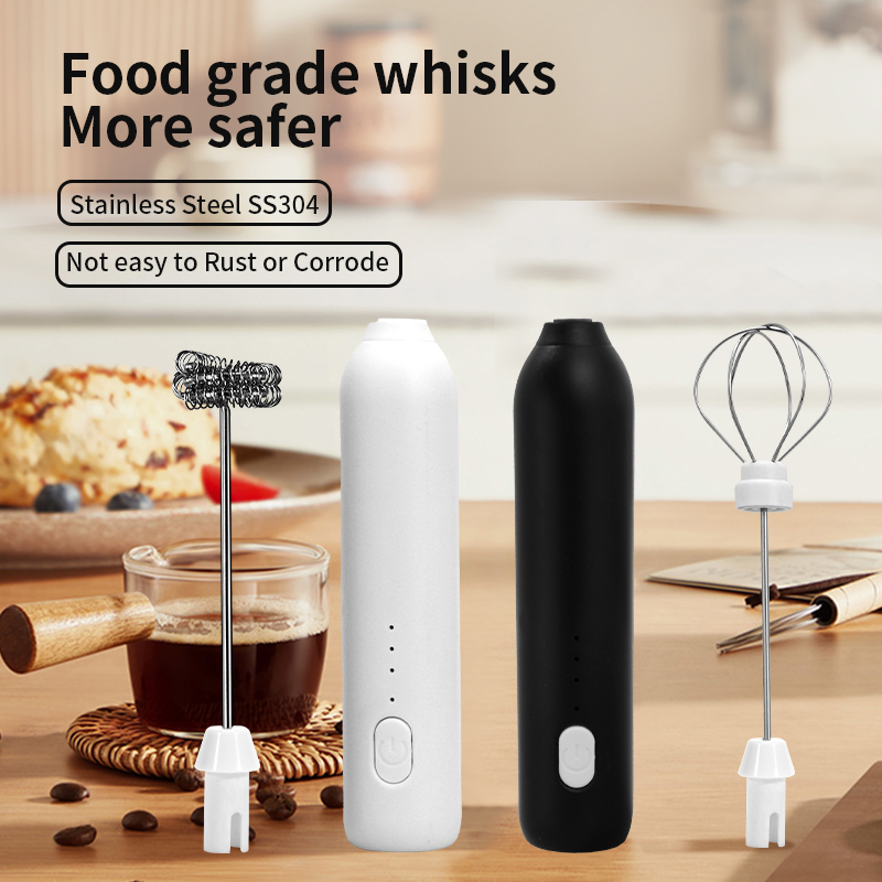 Kitchen Gadgets And Equipment - 2 In 1 전기 커피 Frother