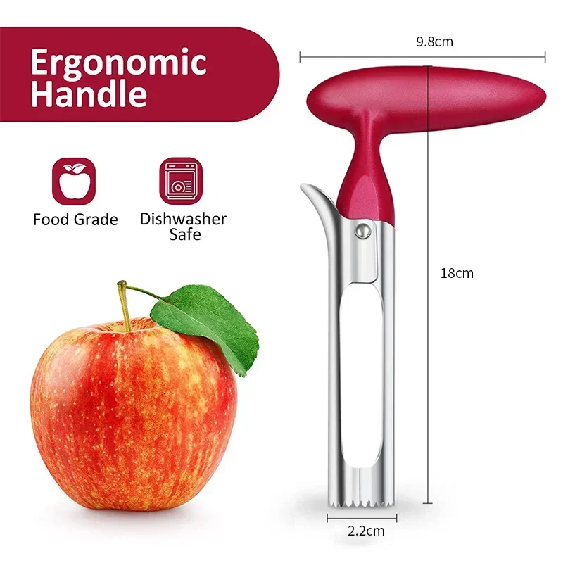 Kitchen Gadgets Essential - 고급 스테인리스 스틸 과일 씨 제거기