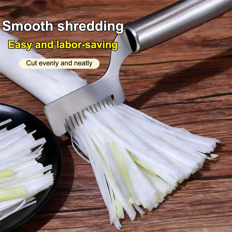 혁신적인 스테인리스 스틸 파 커터, 파 슬라이서, 주방 - Kitchen Gadgets Essential 리뷰 및 가격