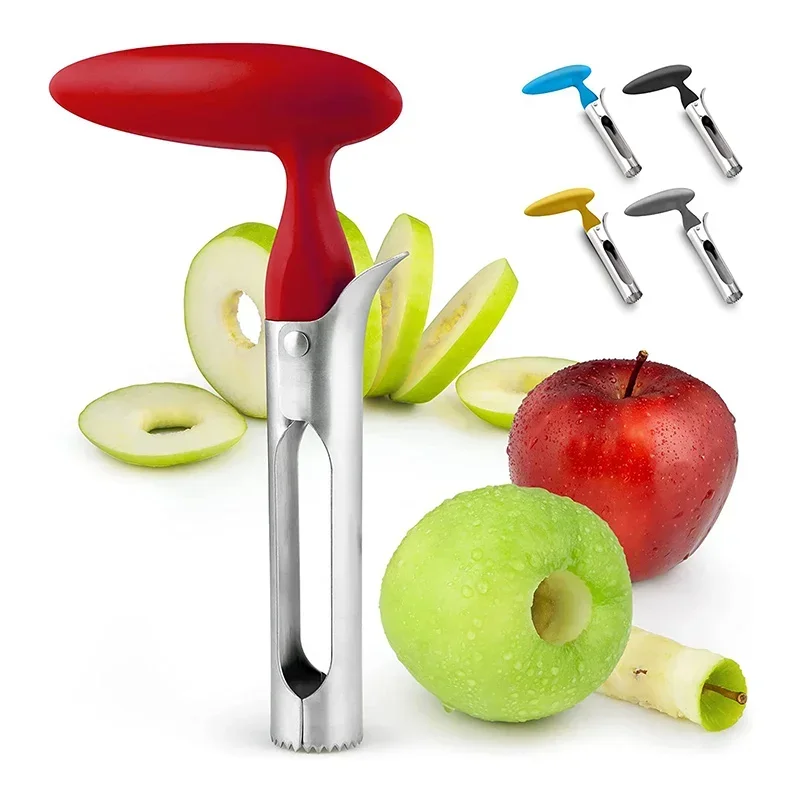 고급 스테인리스 스틸 과일 씨 제거기 - 날카로운 슬라 - Kitchen Gadgets Essential 리뷰 및 가격