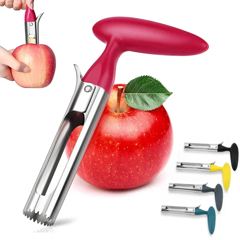 고급 스테인리스 스틸 과일 씨 제거기 - 날카로운 슬라 - Kitchen Gadgets Essential 리뷰 및 가격