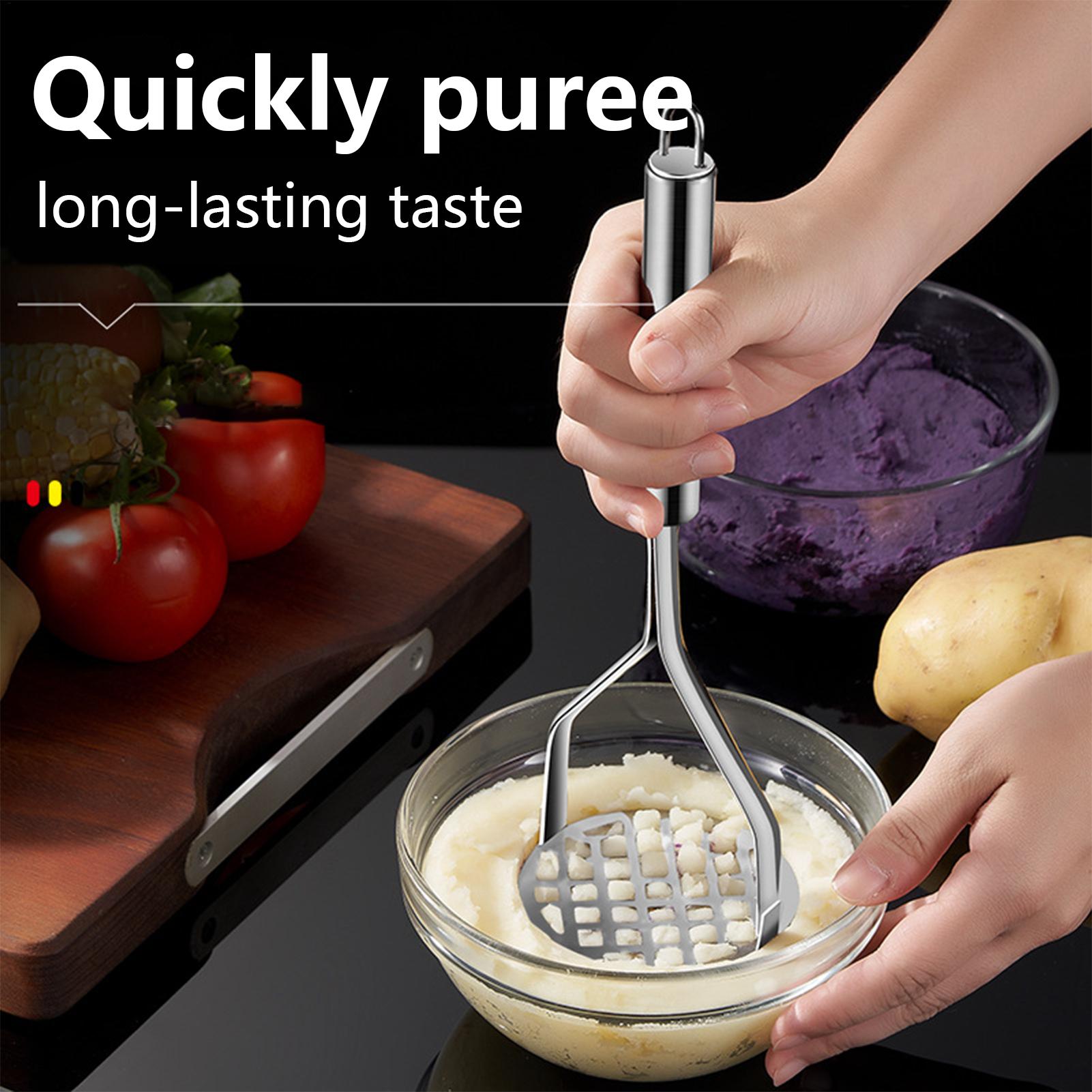 수동 스테인리스 스틸 감자 으깨기 과일 야채 압착기 주 - Kitchen Gadgets Men 리뷰 및 가격